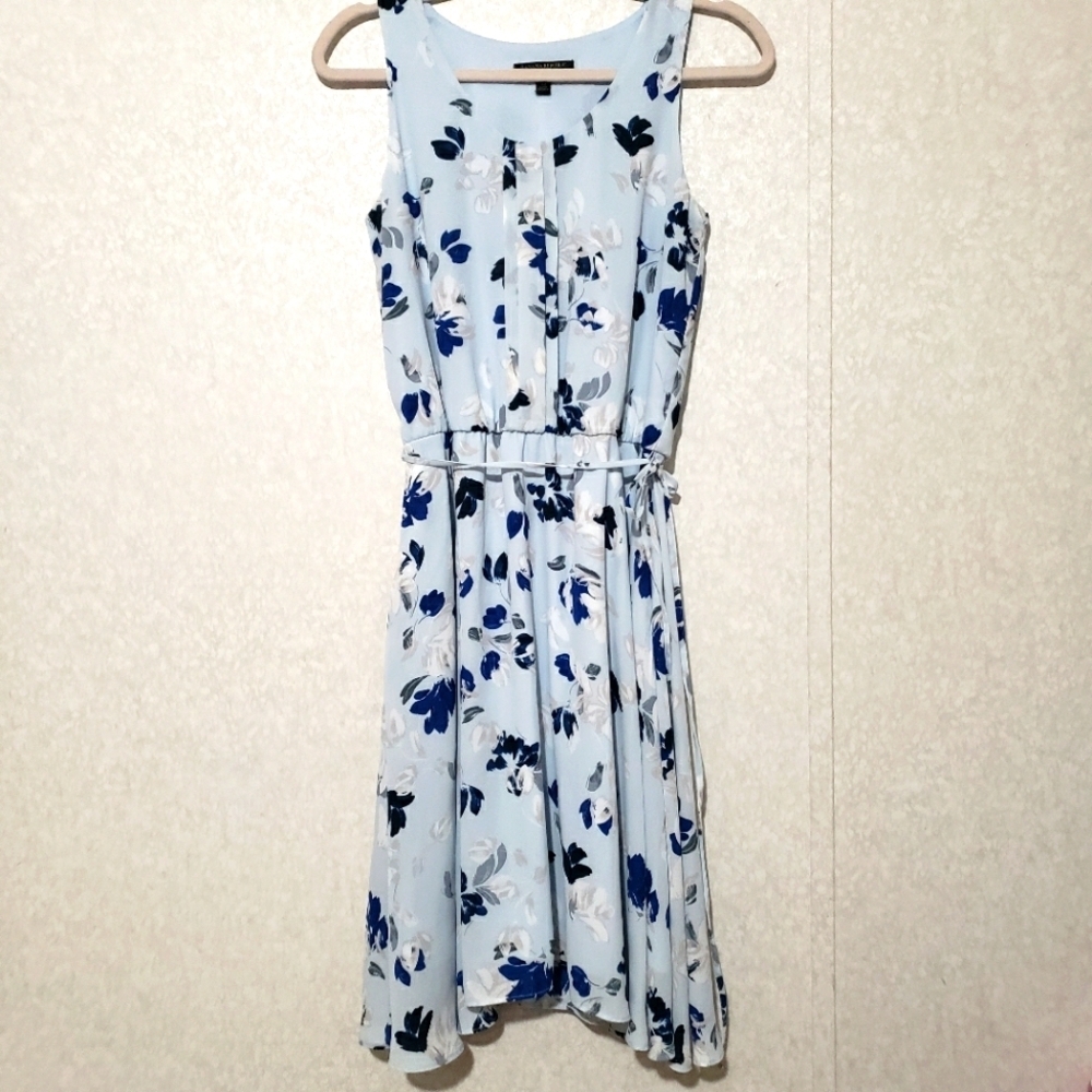 Banana Republic Blue Sleeveless Midi Sundress...size:XS